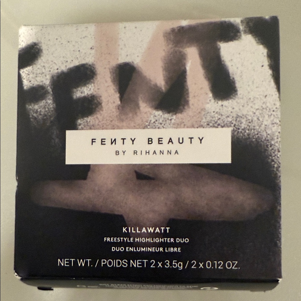 Fenty Beauty Killawatt Highlighter Duo in Black and White
